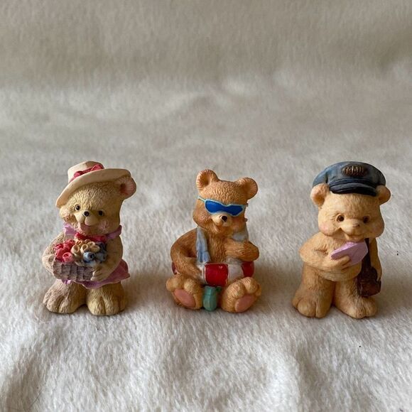 Vintage J.C. Teddy Bear Figurines - Picture 5 of 13